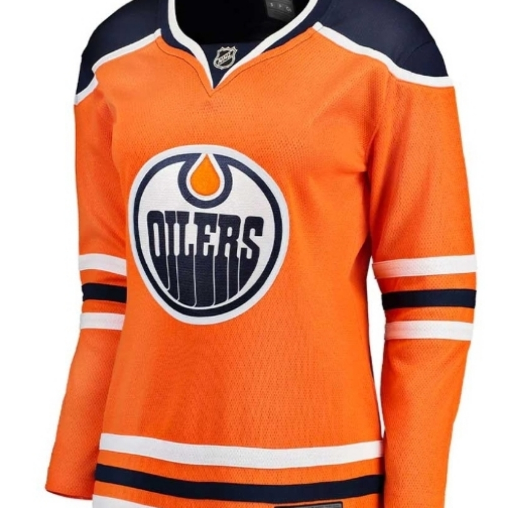 Edmonton Oilers Women's Orange Hockey Jersey